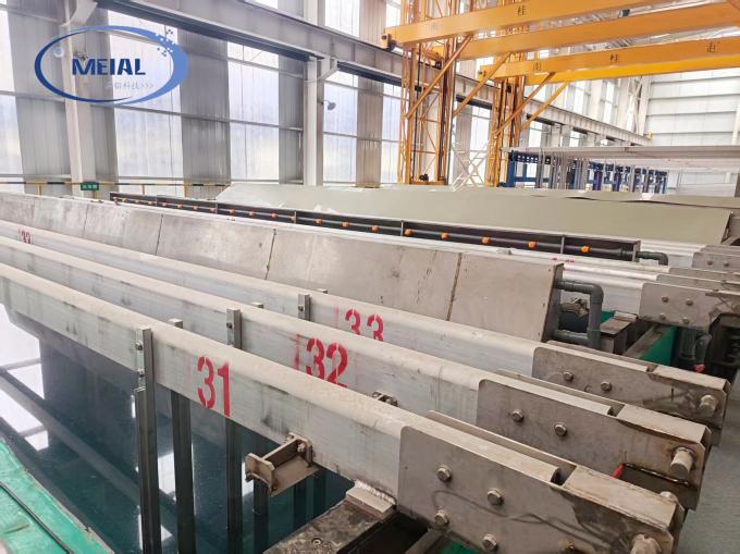 500T Energy-Saving Anodizing Line for Aluminum Profiles