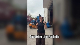 anodizing line equipment