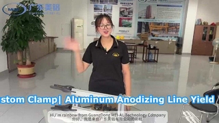Custom Clamp for Aluminum Anodizing Production Line