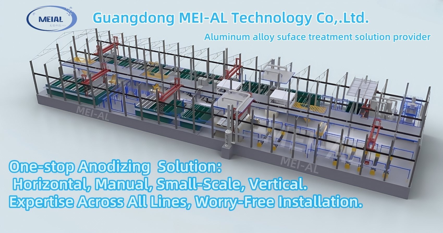 Quality Anodizing Production Line factory