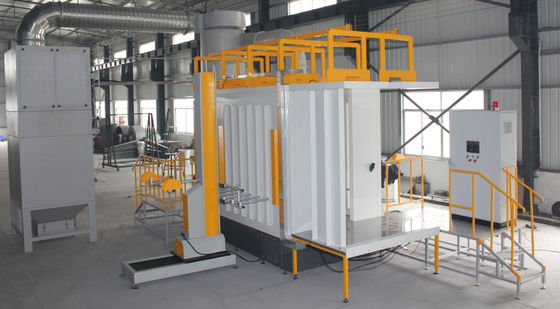 Good price 700T/Month Industrial Powder Coating Line Equipment 380V - 415V online
