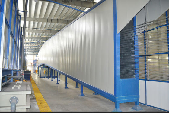 Good price Spraying Vertical Powder Coating Line Automatic 1200T/Month Output online