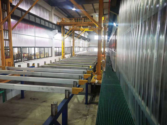Good price 500T/Month Anodizing Production Line Semiautomatic / Automatic online