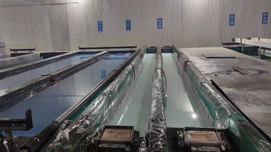 Prezzo buono 1500T/Mese Linea di produzione di anodizzazione e tensione 380V~415v in linea