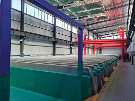 Giá tốt Tiết kiệm năng lượng 900T / M Anodizing Produciton Line cho hồ sơ nhôm trực tuyến