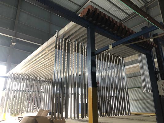 Guter Preis 900 Tonnen/Monat Horizontale halbautomatische Anodisierungsleitung Online