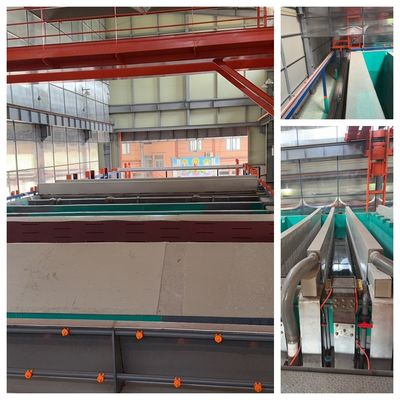 Harga bagus Extrusion Anodized Aluminium Line 8000*lebar*3500 Tangki Dalam Ukuran on line