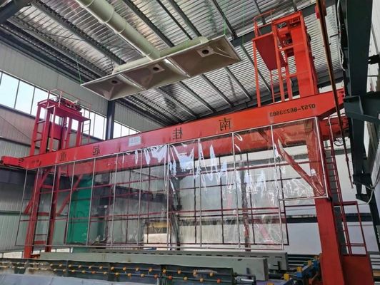 ราคาดี 1000 ตัน/เดือน การทํางานได้ดี อัตโนมัติ อลูมิเนียม Anodizing Line ออนไลน์