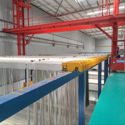 Bom preço MEIAL Equipamento de linha de produção de anodização horizontal para perfis de alumínio on-line