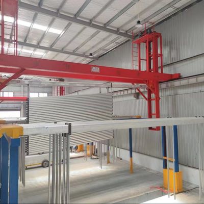 ราคาดี 2500 ตัน/เมตร Anodizing Production Line ระบบ FuJian ความจุขนาดใหญ่ ออนไลน์