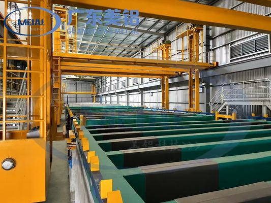 Bom preço 2000T/MAULA ANODIZAÇÃO LINHA DE PRODUÇÃO TRATAMENTO DE SUPERFÍCIA On-line