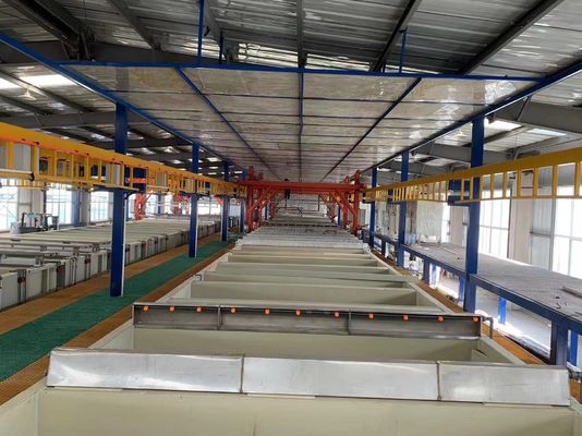 Good price 200~400Ton/Month Automatic Vertical Aluminum Anodizing Production  Line online