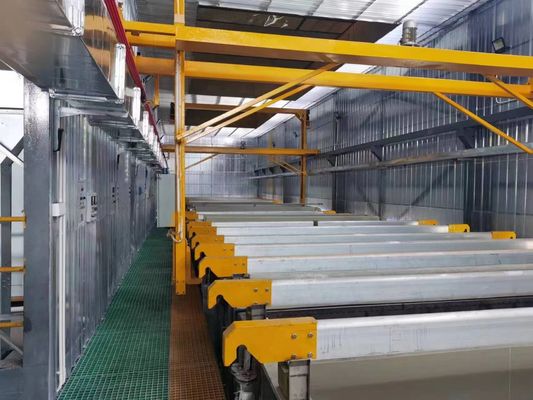 Buen precio Línea de producción anodizante para perfiles de aluminio con fuente de alimentación de 380v 50hz de fase 3 en línea