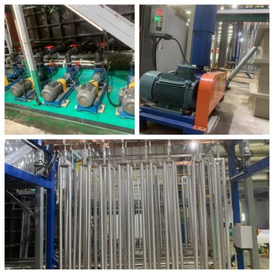 Harga bagus 150T Hard Anodizing Line Produksi untuk profil aluminium on line