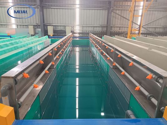 Harga bagus 2000T/M solar aluminum frame surface treatment line on line