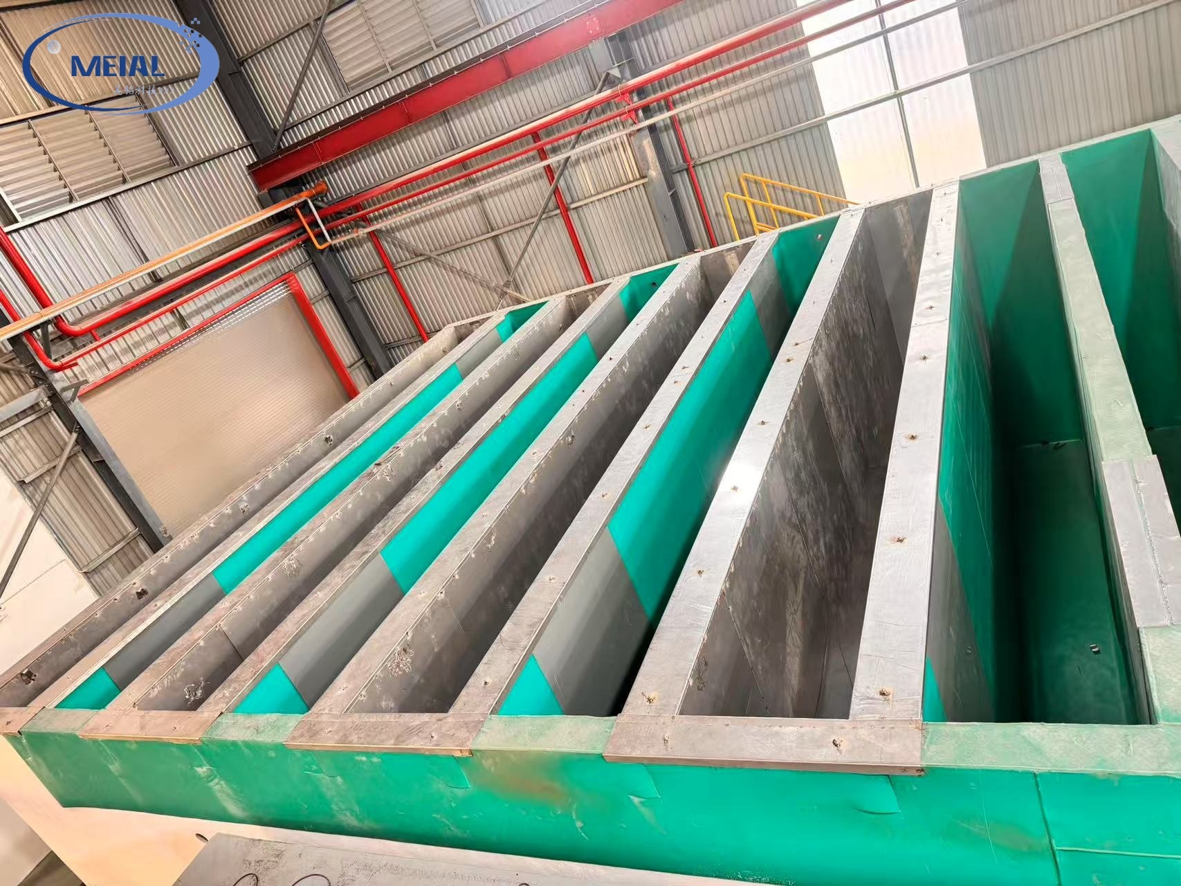 550T/Month Horizontal Automated Anodizing Line