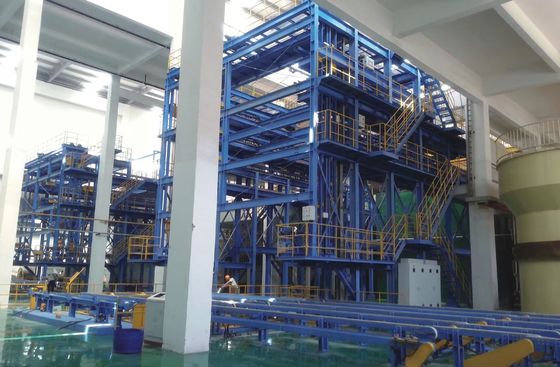 Harga yang bagus Jalur Anodisasi Vertikal Otomatis Dengan Sistem Racking Manaul on line