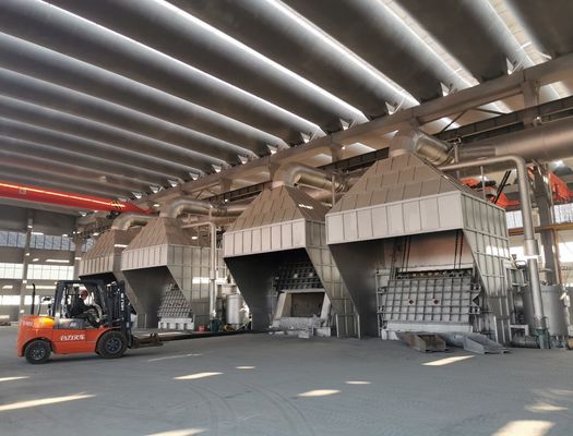 Buen precio cadena de producción de lanzamiento del billete de aluminio 220V horno de fusión de 30T en línea