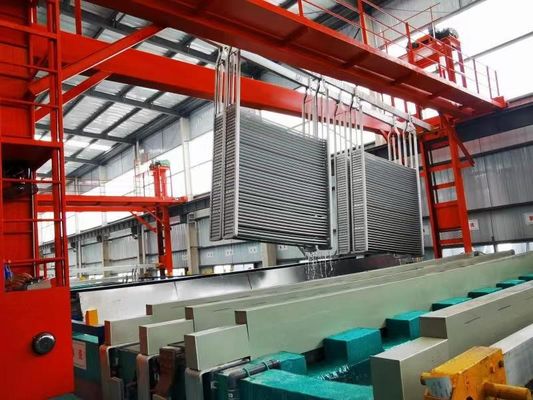 İyi fiyat 2Mimarlık Perde Duvarı Alüminyum Profilleri için 500 Ton/Aynı Anahtar Kükürt Asit Anodizasyon Üretim hattı Çevrimiçi