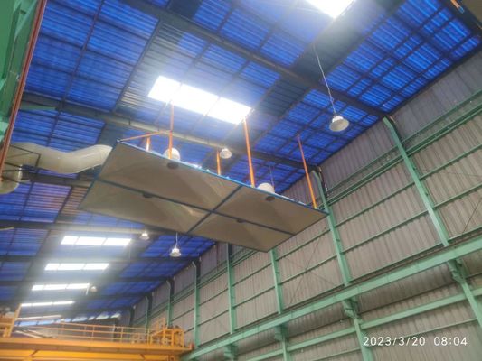 Linea di anodizzazione dell'alluminio 380V Sistema di scaffalature manuali da 750 T/mese