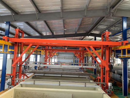 150 Ton Anodizing Production Line Aluminum Alloy Horizontal Mode
