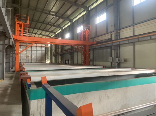2500T / Month Manual Oxidation Production Line 8000*Width*3500