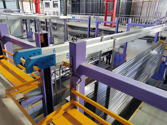 Harga bagus 3000T/Bulan Proses Anodizing Line Horizontal Kualitas Konsisten on line