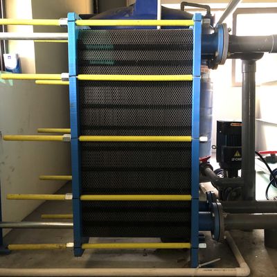 Buen precio Tipo de placa de acero inoxidable negro cambiador de calor que forma la anodización en línea