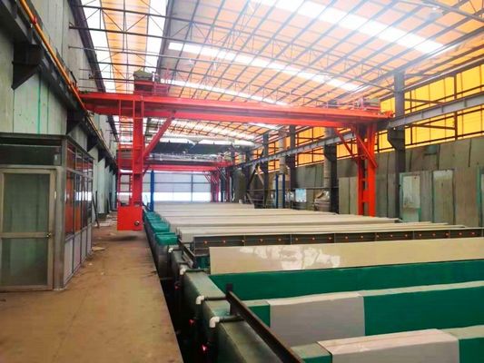 Harga yang bagus Mesin Anodizing Aluminium 850T/M Kontrol Terpadu untuk Profil Aluminium Produksi Line on line