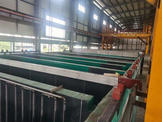 Alüminyum Ekstrüzyonları için Yüksek Verimlilikli Anodizasyon Üretim hattı