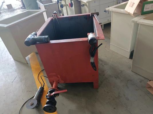 Harga bagus Laboratorium Mini Handle / Mini Manual Lini Produksi Anodizing Aluminium Horizontal Pengolahan Permukaan on line