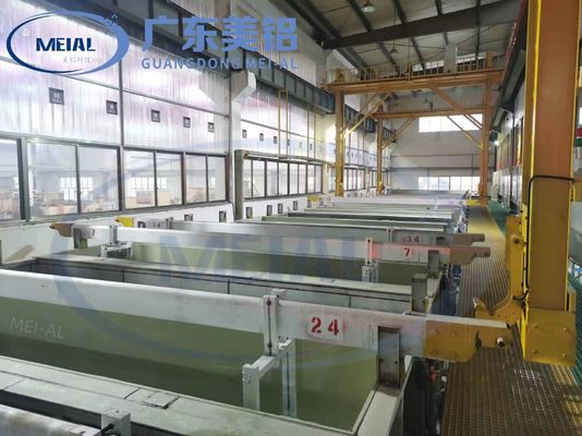 AC 2P 220V 50HZ Waste Treatment Recycling System Automated Anodizing Line Efficiently Control