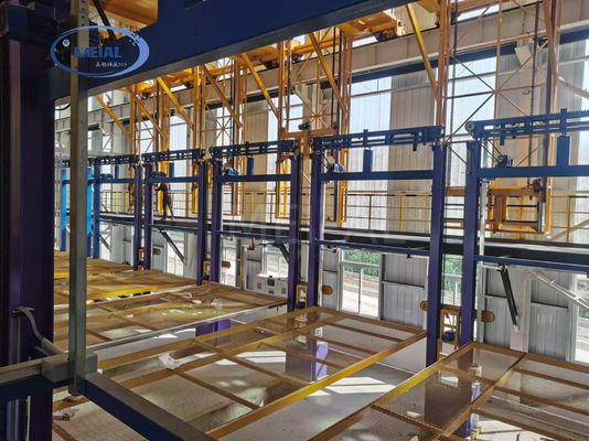 Auto Anodizing Production Line Treatment Process 650T/Month Output