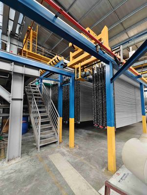 Multi functional 1000T/M aluminum profile oxidation production line