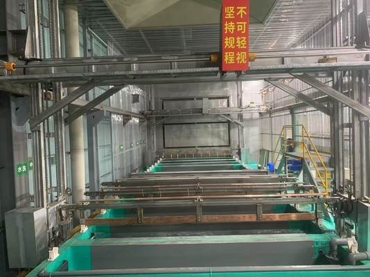 150 ton aluminum alloy anodizing production line
