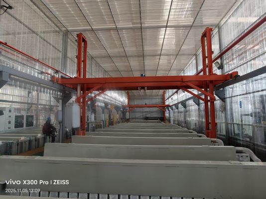 500T/M Anodizing Line for High-end Profiles