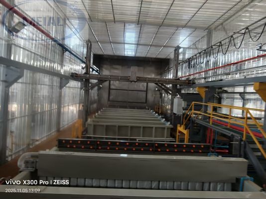 Guter Preis 500 T/M Anodisierungslinie für hochwertige Tür- und Fensterprofile mit Erdgas Online