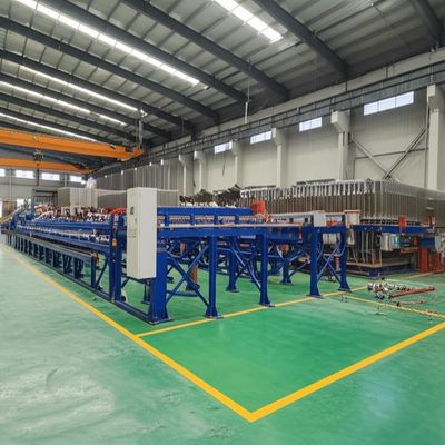 Customized 500T/M Anodizing Production Line for High-end Door and Window Profiles with Natural Gas Power