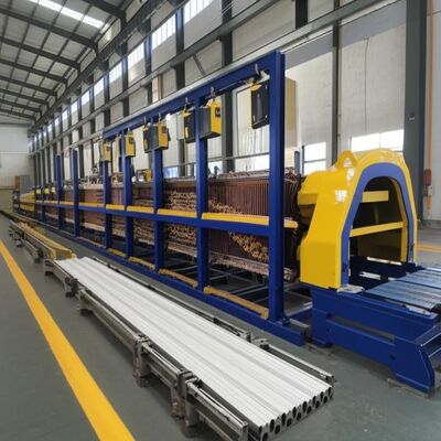 1000T/month Horizontal Anodizing Production Line with Automated Control Energy Conservation and Environmental Protection