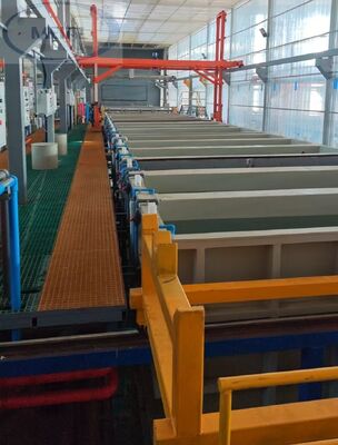 Good price 6063 6061 7075 Aluminum Alloy Anodizing Production Line for cylinder online