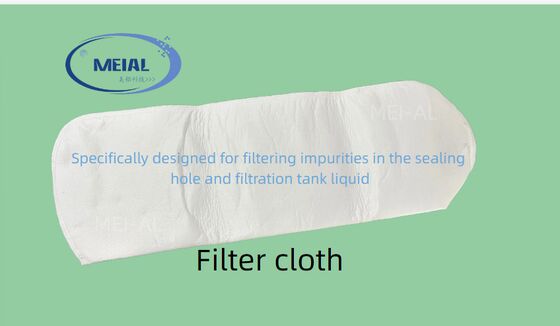 Good price PE Material Anodizing Line Sealing Tank Filter Cloth with 180*810 Size and Corrosion Resistant Properties online