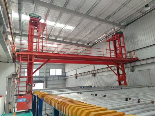 Bon prix 40 Tons/Month Semi-Automatic Hard Anodizing Production Line for Automotive Parts with 25–80 μm Film Thickness En ligne