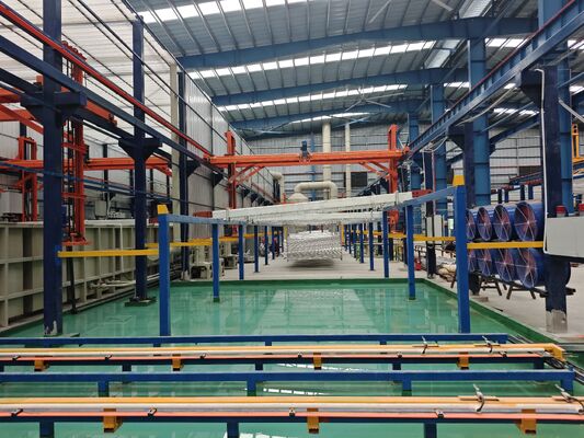 Harga bagus Jalur Anodizing Hard Otomatis untuk Tabung Silinder Hidraulik 30 ‰ 50 μm Oksidasi tahan aus On line