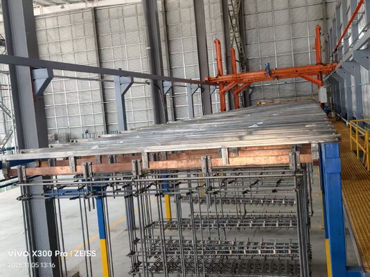 Goede prijs Verticale anodiseringslijn voor aluminiumprofielen met afvalwaterbehandeling en een filmdikte van 8-12 μm Online