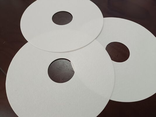 Goede prijs Zuurbestendige filterstapelring Filterpapier met middelgat voor het anodiseren van de tank Aanpasbare buitendiameter Online